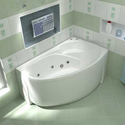 Bas Фэнтази 150x88 Акриловая ванна без гидромассажа левая
