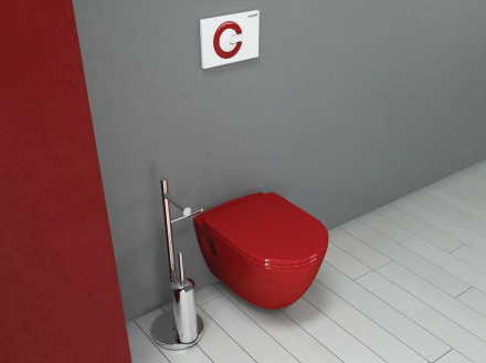 Creavit Terra TP325-00KI00E-0000 унитаз подвесной с биде (чаша)