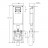 Ideal Standard W3710AA Инсталляция для подвесного унитаза