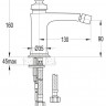 Cezares LIBERTY-BS-01 Смеситель для биде Cezares LIBERTY-BS-01 Смеситель для биде