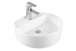 Milleau Glace MU7055-GW Раковина накладная 48x43x15 белый глянец