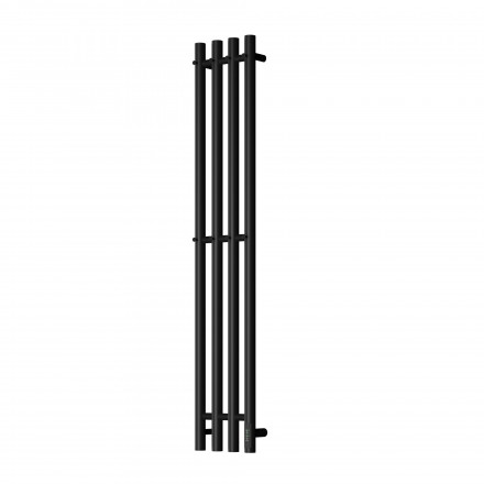 POINT Деметра PN12832B П3 Полотенцесушитель электрический 120x1200 (диммер справа, черный)