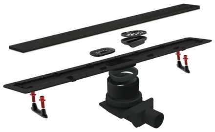 Pestan Confluo Frameless Line 650 Black Matte 13701320 черный матовый
