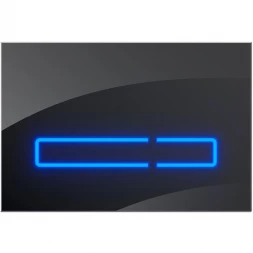 AM.PM I0450A38 Touchless Pro, клавиша для инсталляции сенсорная бесконтактная, стекло, черный
