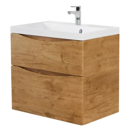 BelBagno KRAFT-900-1C-SO-RT тумба c раковиной подвесная с одним ящиком и одной открытой полкой