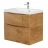 BelBagno KRAFT-900-1C-SO-RT тумба c раковиной подвесная с одним ящиком и одной открытой полкой