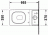 Duravit 2nd Floor 2106090000 Напольный унитаз под бачок (чаша)