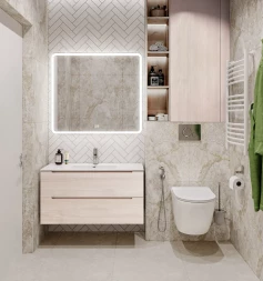 BelBagno KRAFT-700-2C-SO-BO тумба с раковиной подвесная