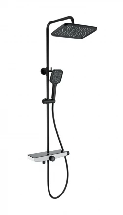 Wonzon &amp; Woghand ThermoKlick WW-B3098-A-MB Душевая система с термостатом черный матовый