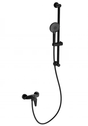 Wonzon &amp; Woghand WW-AE3103-MB Смеситель для душа с гарнитуром черный матовый