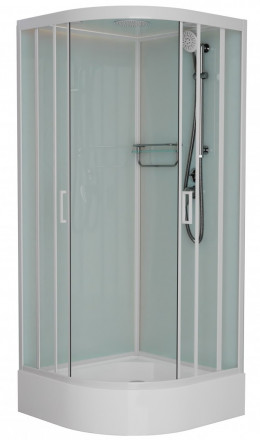 Frank F409/1 White Душевая кабина 90x90