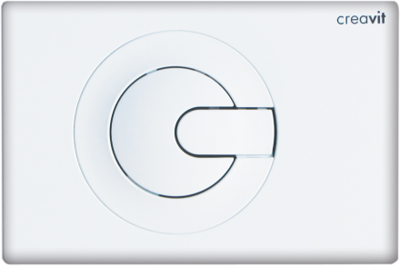 Creavit GP5001.00 POWER белая Кнопка для инсталляции