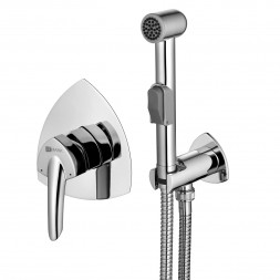Lemark Mars LM3519C смеситель с гигиеническим душем, встраиваемый