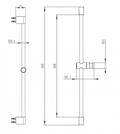 Villeroy Boch TVS1086000361 Embrace Душевой гарнитур