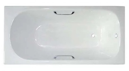 Castalia 150x70 Ванна чугунная с ручками