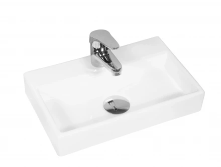 Milleau Perl MU7039 Раковина подвесная 38x24x0.7 белый глянец