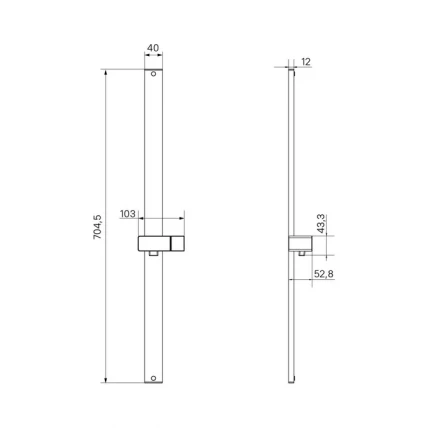 IDDIS Optima Home OPH70C0i17 душевая штанга