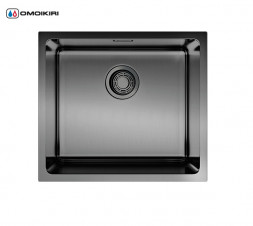 Omoikiri Tadzava 49-GM мойка 490x440 вороненая сталь