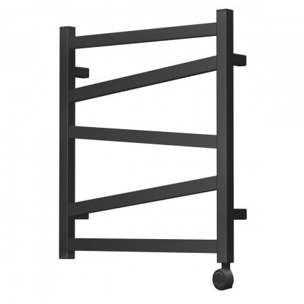 Point Феникс PN15156BE П5 500x600 Полотенцесушитель электрический левый/правый, черный