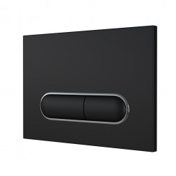 Owl Knapp 05 MBM Кнопка смыва Mercury Black Matt (ABS пластик)