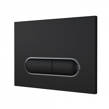 Owl Knapp 05 MBM Кнопка смыва Mercury Black Matt (ABS пластик)