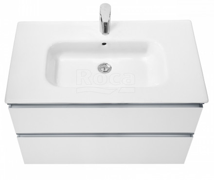 Roca Gap 857551806 тумба под раковину 78 белый глянец