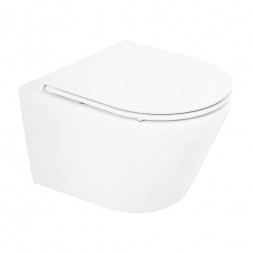 BelBagno Tre BB8001CHR/SC унитаз подвесной безободковый