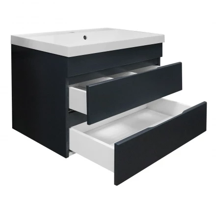 Azario Эстима 70/2 Тумба подвесная с раковиной Астория (CS00094588)