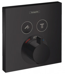 Hansgrohe ShowerSelect 15763670 смеситель термостат для душа на 2 потребителя (внешняя часть)