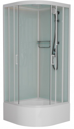 Frank F409/2 White Душевая кабина 90x90