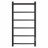 Point Афина PN04848PB П5 Полотенцесушитель электрический 400x800 с полкой (диммер справа, черный)