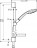 Hansgrohe Croma 100 Mono/Unica&#039;C 27717000 Душевой гарнитур 65 см