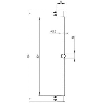 Villeroy Boch TVS1086000161 Embrace Душевой гарнитур