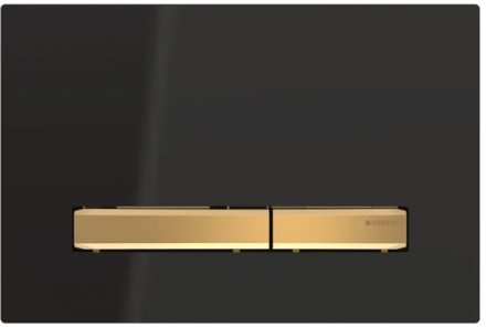 Geberit Sigma 50 115.672.DW.2 Клавиша смыва (черный глянцевый)