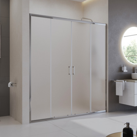 BelBagno UNO-195-BF-2-170-P-Cr душевая дверь