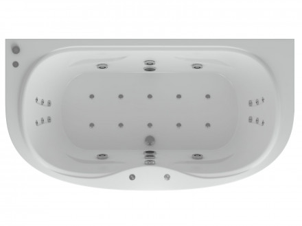 Aquatek Мелисса 180x95 Акриловая ванна с гидромассажем