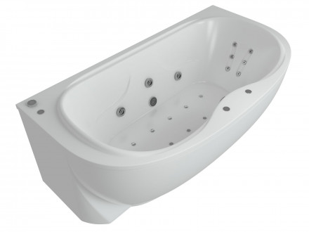 Aquatek Мелисса 180x95 Акриловая ванна с гидромассажем