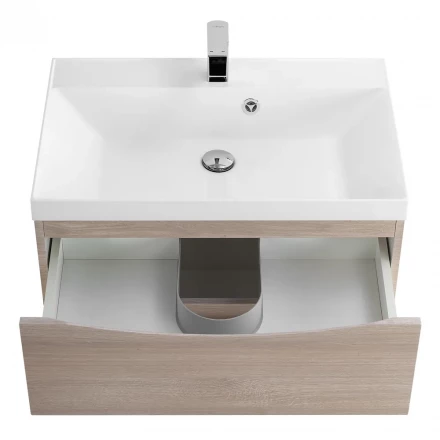 BelBagno MARINO-CER-800-2C-SO-RR-P тумба с раковиной подвесная