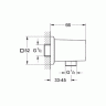 Grohe Allure Brilliant 27707000 шланговое подсоединение Grohe Allure Brilliant 27707000 шланговое подсоединение