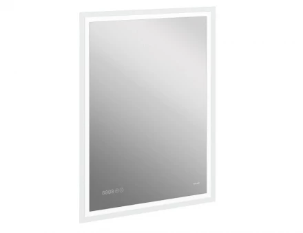 Cersanit LED 080 design pro KN-LU-LED080*60-p-Os зеркало с подсветкой, часы с антизапотеванием