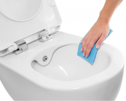 Creavit Free FE322-34CB00E-0001 унитаз подвесной с биде и краном (чаша)