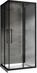 ABBER Schwarzer Diamant AG02080BH-S80B душевой уголок