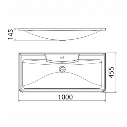 Belbagno ALBANO-1000-2C-SO-BL Тумба под раковину