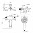 Lemark Bronx LM3714BL смеситель для ванны (черный)