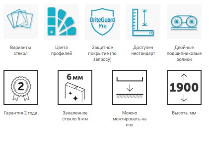 Vegas Glass Z2P+ZPV Душевой угол прямоугольный, двери раздвижные