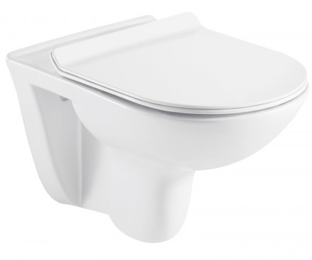 Azario Pavia AZ-2142 Унитаз подвесной безободковый с сиденьем с микролифтом