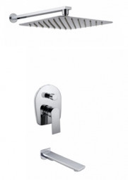 KAISER Linear 59077 Смеситель встраиваемый с верхним душем
