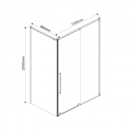 Vincea Arno VSR-1A9013CL душевой уголок