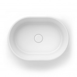 Kerama Marazzi Artbasin Sabbia 50 раковина накладная, белая матовая