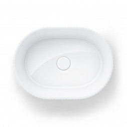 Kerama Marazzi Artbasin Vento 50 раковина накладная, белая глянцевая